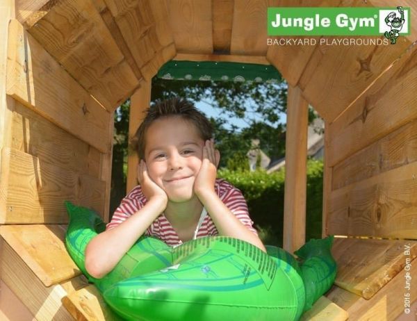 Jungle Gym Train kerti játszótér modul