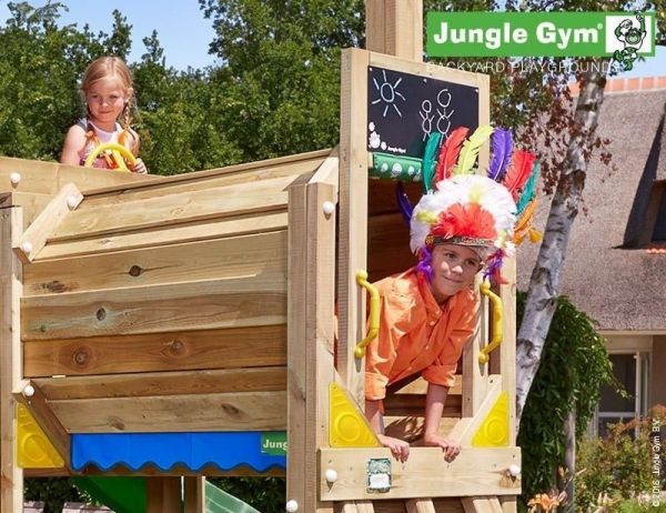 Jungle Gym Train kerti játszótér modul